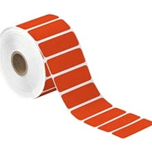 2.5x1 Red Desktop Direct Thermal Labels 1310/Roll THD307 - alias listing