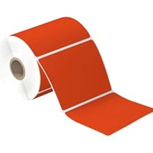 4x4 Red Desktop Direct Thermal Labels 377/Roll THD315 - alias listing