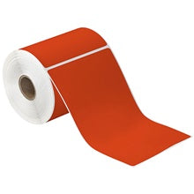 4x6.5 Red Desktop Direct Thermal Labels 230/Roll