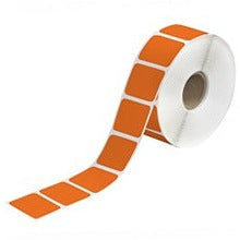 1.5x0.75 Orange Desktop Direct Thermal Labels 1780/Roll THD318 - alias listing