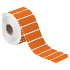 2.5x1 Orange Desktop Direct Thermal Labels 1310/Roll THD324 - alias listing