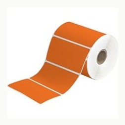 4x2 Orange Desktop Direct Thermal Labels 735/Roll THD330 - alias listing