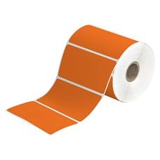 4x3 Orange Desktop DIrect Thermal Labels 500/Roll THD331 - alias listing