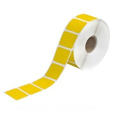 1.5x0.75 Yellow Desktop Direct Thermal Labels 1780/Roll THD335 - alias listing
