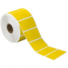 2.25x1.25 Yellow Desktop Direct Thermal Labels 1135/Roll