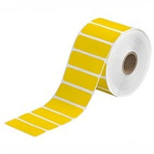 2.5x1 Yellow Desktop Direct Thermal Labels 1310/Roll THD341 - alias listing