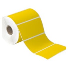 4x3 Yellow Desktop DIrect Thermal Labels 500/Roll THD348 - alias listing