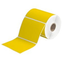 4x4 Yellow Desktop Direct Thermal Labels 377/Roll THD349 - alias listing