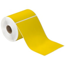 4x6.5 Yellow Desktop Direct Thermal Labels 230/Roll