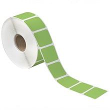 1.5x0.75 Green Desktop Direct Thermal Labels 1780/Roll