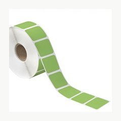 1.5x1 Green Desktop Direct Thermal Labels 1310/Roll
