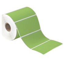 4x2 Green Desktop Direct Thermal Labels 735/Roll
