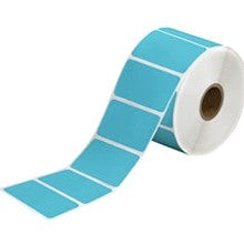 2.25x1.25 Blue Desktop Direct Thermal Labels 1135/Roll THD373 - alias listing