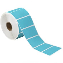2.25x1.25 Blue Desktop Direct Thermal Labels 1135/Roll