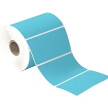 4x3 Blue Desktop Direct Thermal Labels 500/Roll THD382 - alias listing