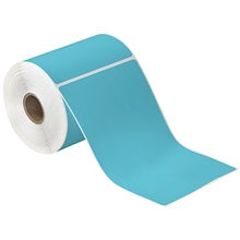 4x6.5 Blue Desktop Direct Thermal Labels 230/Roll