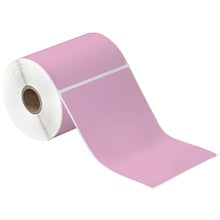 4x6 Pink Direct Thermal Labels - Desktop, 250/Roll