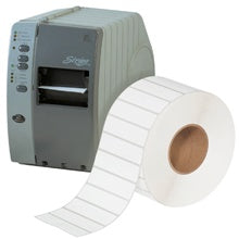4x1 White Removable Thermal Transfer Labels