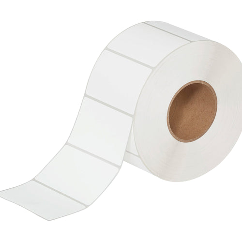4x2.5 White Matte Thermal Transfer Shipping Labels 4/Case THL110 - alias listing