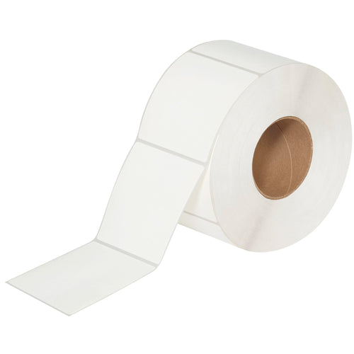 4x4 White Matte Thermal Transfer Shipping Labels 4/Case THL112 - alias listing