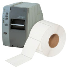 4x4 White Removable Thermal Transfer Labels