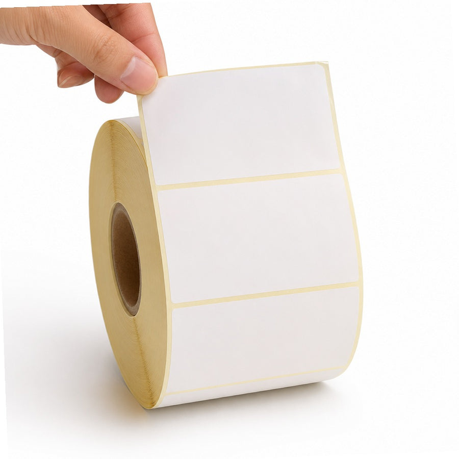 2x3 White Thermal Transfer Labels 1000/Roll THL123 - alias listing