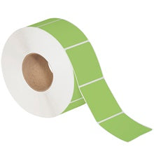 2x3 Green Thermal Transfer Labels 2000/Roll