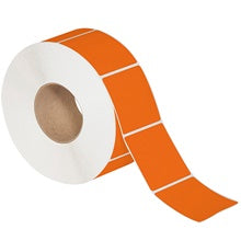 2x3 Orange Thermal Transfer Labels 2000/Roll
