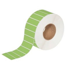 3x1 Green Thermal Transfer Labels 5100/Roll THL133GN - alias listing