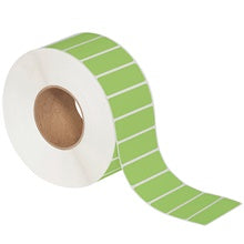 3x1 Green Thermal Transfer Labels 5100/Roll