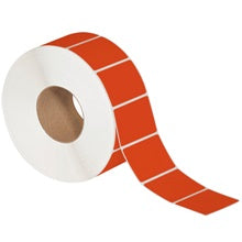 3x2 Red Thermal Transfer Labels 3000/Roll