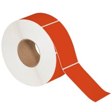 3x5 Red Thermal Transfer Labels 1300/Roll