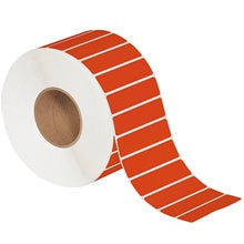 4x1 Red Thermal Transfer Labels 5100/Roll