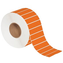 4x1 Orange Thermal Transfer Labels 5100/Roll