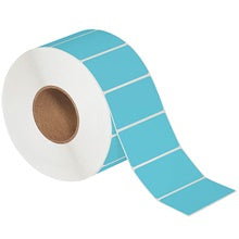 4x2 Blue Thermal Transfer Labels 3000/Roll