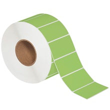 4x2 Green Thermal Transfer Labels 3000/Roll