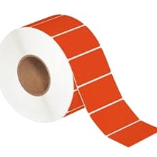 4x2 Red Thermal Transfer Labels 3000/Roll THL137RD - alias listing