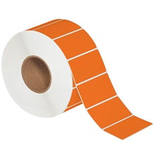 4x2 Orange Thermal Transfer Labels 3000/Roll