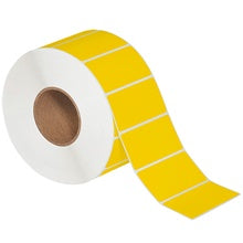 4x2 Yellow Thermal Transfer Labels 3000/Roll
