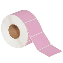 4x3 Pink Thermal Transfer Labels 2000/Roll