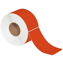 4x8 Red Thermal Transfer Labels 800/Roll