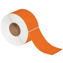 4x8 Orange Thermal Transfer Labels 800/Roll