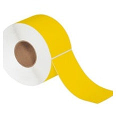 4x8 Yellow Thermal Transfer Labels 800/Roll THL141YW - alias listing