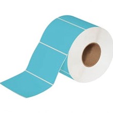 6x4 Blue Thermal Transfer Labels 1500/Roll THL142BE - alias listing