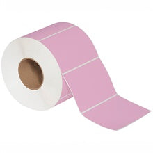 6x4 Pink Thermal Transfer Labels 1500/Roll