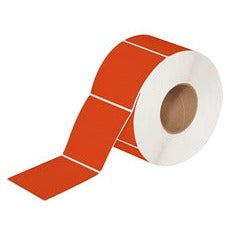 4x4 Red Direct Thermal Labels 1500/Roll THL528 - alias listing