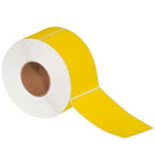 4x6.5 Yellow Direct Thermal Labels 900/Roll