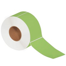 4x6 Green Direct Thermal Labels 1000/Roll