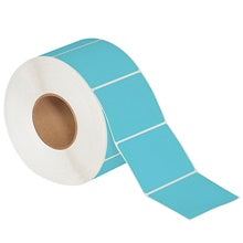 4x3 Blue Direct Thermal Labels 2000/Roll