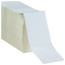 4x3 White Direct Thermal Label Fanfold 4000/Roll THL574 - alias listing